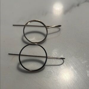 Elegant Silver Hoop Earrings